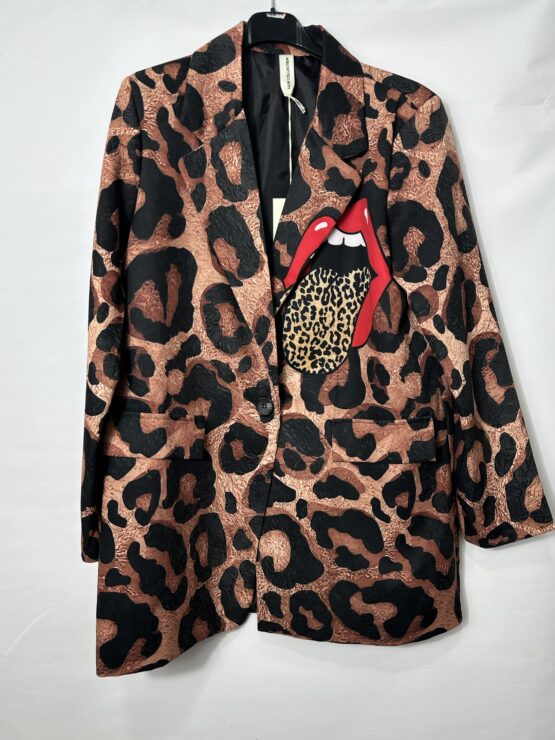 Blazer animal print - Imagen 3