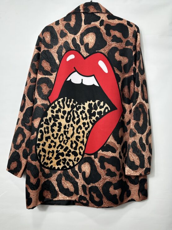 Blazer animal print - Imagen 4