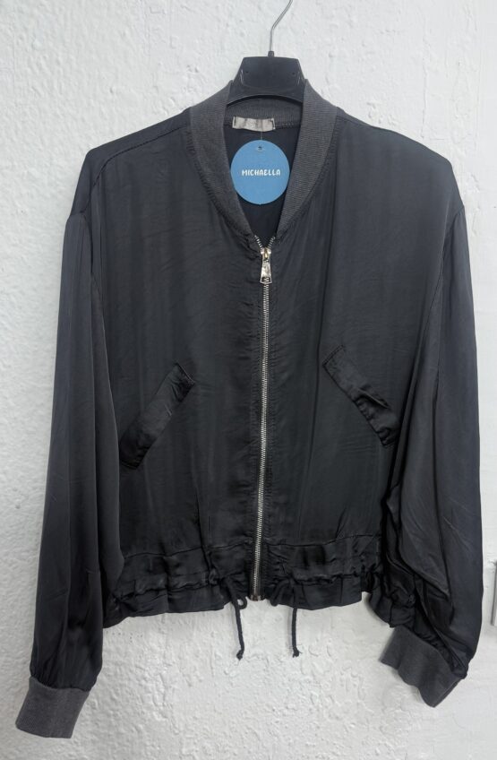 Chaqueta bomber satén - Imagen 5