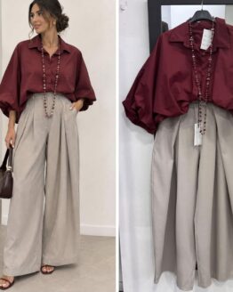 Blusa abullonada