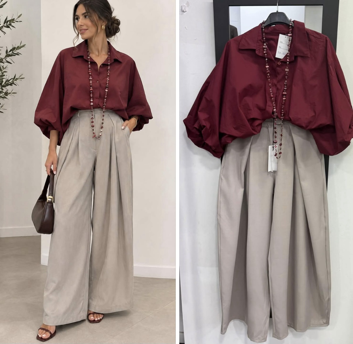Blusa abullonada